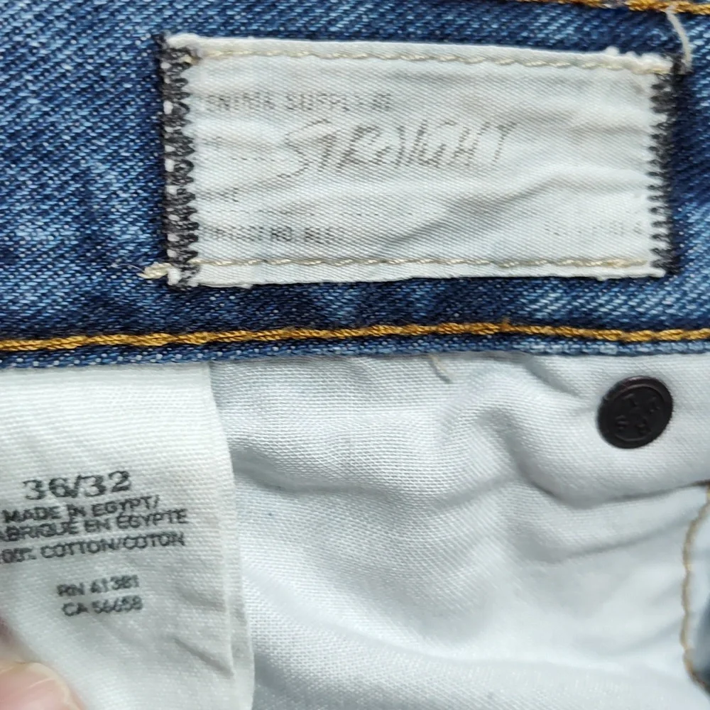 36x32 Denim & Supply Ralph Lauren Mens Straight Fit Jeans Excellent Condition - Picture 8 of 10